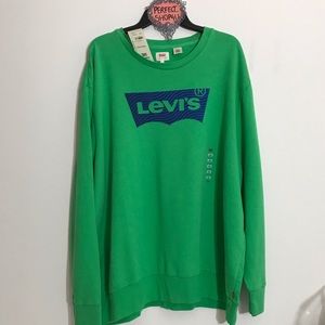 Levi’s 3XL Sweatshirt Logo New Green Blue New